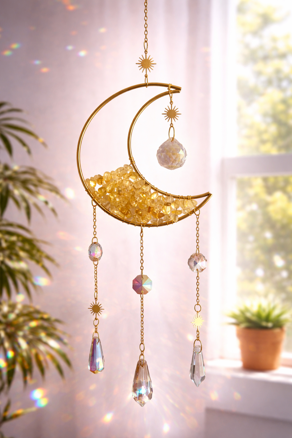 Colgante Energético “Luna de Abundancia”