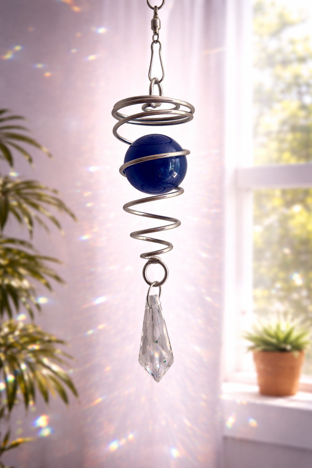 Colgante Energético “Espiral de Serenidad”